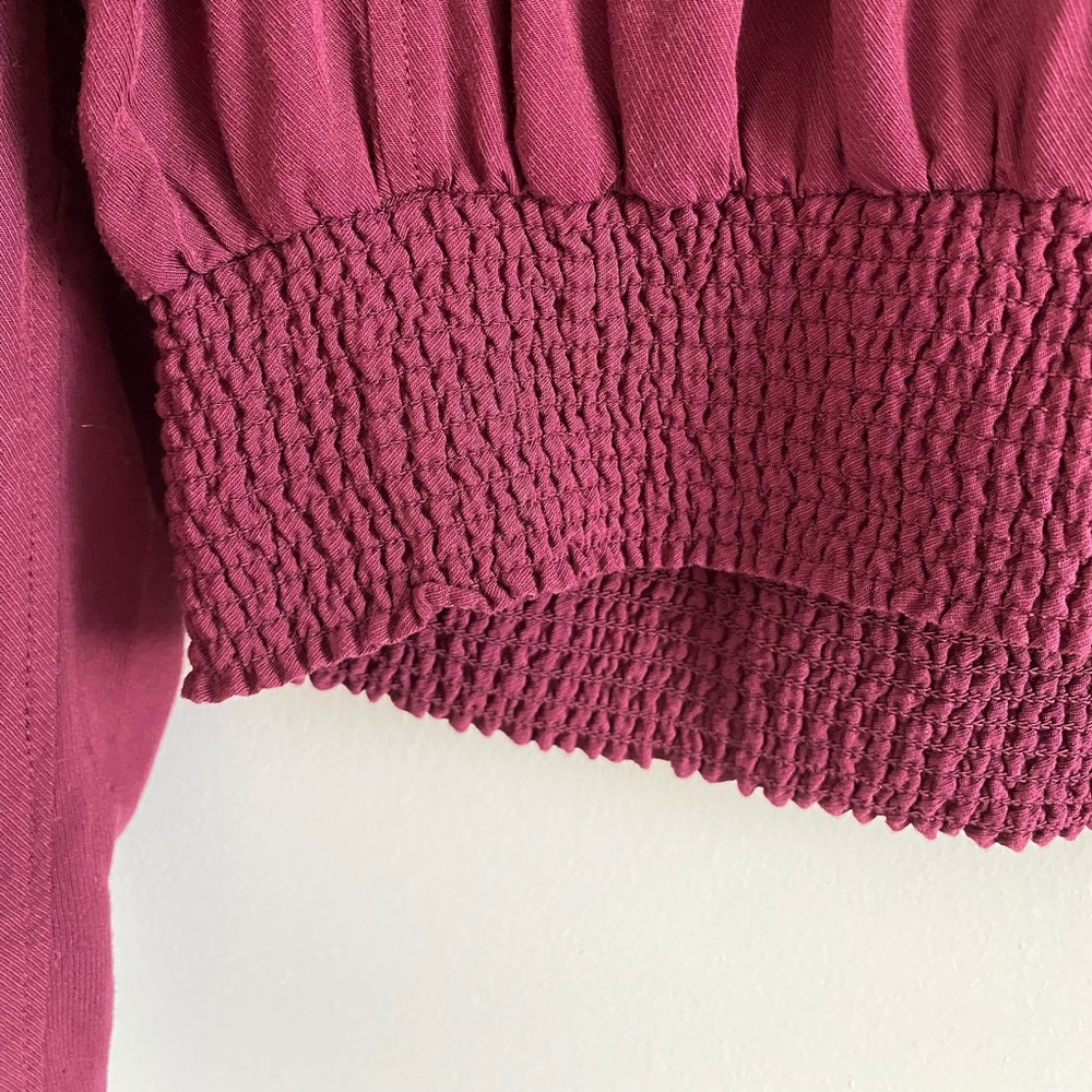 Uniqlo Ruched Blouse - Picture 12 of 16